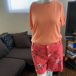 Peach Orange Shirt